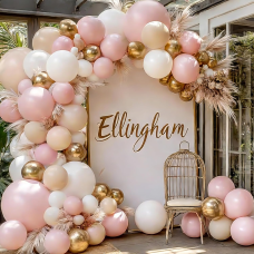 Dusty Pink White Balloons Arch Kit, Fog Pink Beige Rose Gold Metallic Balloon arch kit Boho Nude Cream Balloons for Baby Shower Boho Party Girl Birthday Princess Wedding Decorations Dusty Pink White Balloons Arch Kit, Fog Pink Beige Rose Gold Metallic Balloon arch kit Boho Nude Cream Balloons for Baby Shower Boho Party Girl Birthday Princess Wedding Decorations