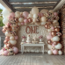 Dusty Pink White Balloons Arch Kit, Fog Pink Beige Rose Gold Metallic Balloon arch kit Boho Nude Cream Balloons for Baby Shower Boho Party Girl Birthday Princess Wedding Decorations Dusty Pink White Balloons Arch Kit, Fog Pink Beige Rose Gold Metallic Balloon arch kit Boho Nude Cream Balloons for Baby Shower Boho Party Girl Birthday Princess Wedding Decorations