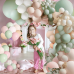 Dusty Green Pink Balloon Garland Arch Kit,Green Blush Peach White Nude Balloons Spring Balloon Arch kit for Baby Shower Birthday Tea Party Fairy Party Gender Reveal Decorations Dusty Green Pink Balloon Garland Arch Kit,Green Blush Peach White Nude Balloons Spring Balloon Arch kit for Baby Shower Birthday Tea Party Fairy Party Gender Reveal Decorations