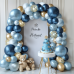 Blue And Gold Balloons Arch Kit, Double Stuffed Pastel Blue Balloon Arch Kit Dusty Navy Light Baby Metallic Blue Gold Confetti Balloons for Baby Boy Shower Wedding Birthday Party Decorations Blue And Gold Balloons Arch Kit, Double Stuffed Pastel Blue Balloon Arch Kit Dusty Navy Light Baby Metallic Blue Gold Confetti Balloons for Baby Boy Shower Wedding Birthday Party Decorations