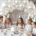 Pearl White Balloons Arch Kit, Double Stuffed White Balloon Arch Kit Different Sizes 18/12/10/5inch White Latex Balloons for Wedding Bridal Anniversary Birthday Party Decoration