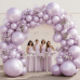 Pearl Purple Balloons Arch Kit, Double Stuffed Matte Pastel Light Purple Balloons Lilac Lavender Balloons Garland Kit Different Sizes 18/12/10/5inch for Wedding Baby Shower Birthday Party Decorations Pearl Purple Balloons Arch Kit, Double Stuffed Matte Pastel Light Purple Balloons Lilac Lavender Balloons Garland Kit Different Sizes 18/12/10/5inch for Wedding Baby Shower Birthday Party Decorations