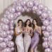 Pearl Purple Balloons Arch Kit, Double Stuffed Matte Pastel Light Purple Balloons Lilac Lavender Balloons Garland Kit Different Sizes 18/12/10/5inch for Wedding Baby Shower Birthday Party Decorations Pearl Purple Balloons Arch Kit, Double Stuffed Matte Pastel Light Purple Balloons Lilac Lavender Balloons Garland Kit Different Sizes 18/12/10/5inch for Wedding Baby Shower Birthday Party Decorations
