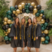 Dark Green and Gold Black Balloon Arch Kit, Double Stuffed Emerald Green and Black Balloons Arch Black Ballons with Glod Ballons for Birthday Graduation Anniversary Wedding Party Halloween Decorations Dark Green and Gold Black Balloon Arch Kit, Double Stuffed Emerald Green and Black Balloons Arch Black Ballons with Glod Ballons for Birthday Graduation Anniversary Wedding Party Halloween Decorations