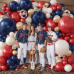 Red White Blue Balloons Arch Kit, Red and Navy Blue Balloons Double Stuffed Black Balloons Sand White and Gold Latex Balloons Arch Kit for Graduation Baseball Birthday Party Veterans Day Decorations Red White Blue Balloons Arch Kit, Red and Navy Blue Balloons Double Stuffed Black Balloons Sand White and Gold Latex Balloons Arch Kit for Graduation Baseball Birthday Party Veterans Day Decorations