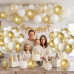White and Gold Confetti Balloons, 50pcs 12 Inch Metallic Champagne Gold Latex Balloons Matte Sand Beige White Latex Balloons for Baby Shower Birthday Graduation Wedding Gender Revea Party Decorations White and Gold Confetti Balloons, 50pcs 12 Inch Metallic Champagne Gold Latex Balloons Matte Sand Beige White Latex Balloons for Baby Shower Birthday Graduation Wedding Gender Revea Party Decorations